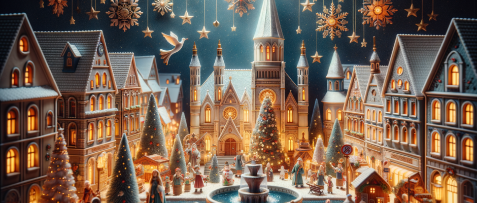 Świąteczne wydarzenia w województwie pomorskim, na tle gdańskiej starówki, z choinkami i lokalnymi jarmarkami. Kategoria: wiadomości.