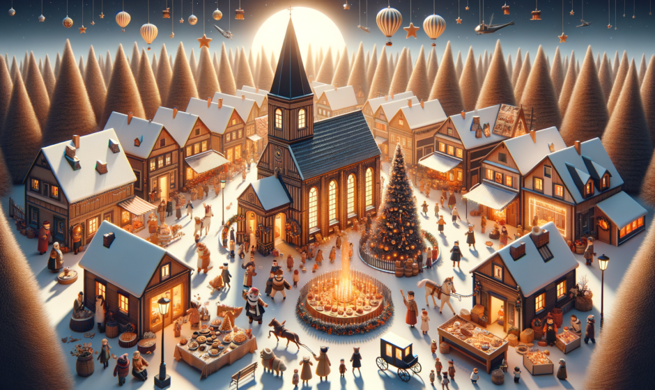 Świąteczne wydarzenia w pomorskim: jarmark bożonarodzeniowy w Gdańsku, lokalne rękodzieło, regionalne przysmaki, festiwal atmosfery.